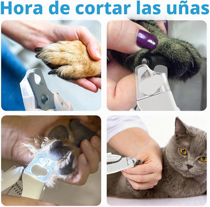 Contenido del paquete: cortaúñas Amansa con luz LED y lima
