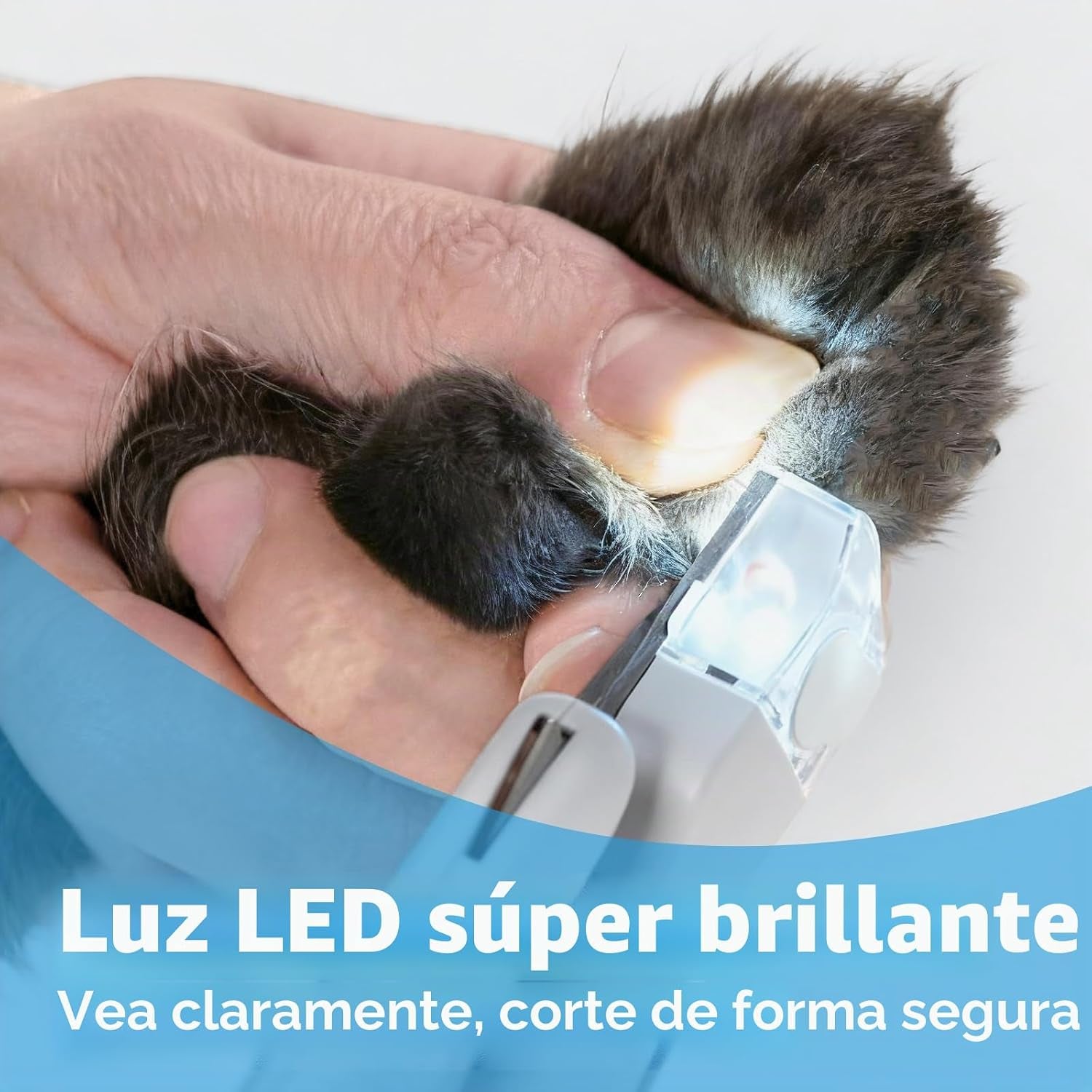 Protector de seguridad y recogedor de restos del cortaúñas Amansa