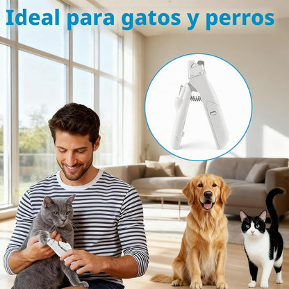 Uso del cortaúñas Amansa en perro pequeño