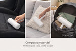 Rodillo Quitapelos Mascotas + Cepillo Removedor De Pelusa | Set 2 En 1 Para Perros, Gatos, Ropa Y Sofás – Reutilizable Y Fácil De Usar