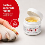 ARTERO Stop It. Polvo Hemostático Para Cortar Las Pequeñas Hemorragias Producidas Por El Corte De Uñas En Perros Y Gatos. 14 Gramos