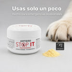ARTERO Stop It. Polvo Hemostático Para Cortar Las Pequeñas Hemorragias Producidas Por El Corte De Uñas En Perros Y Gatos. 14 Gramos