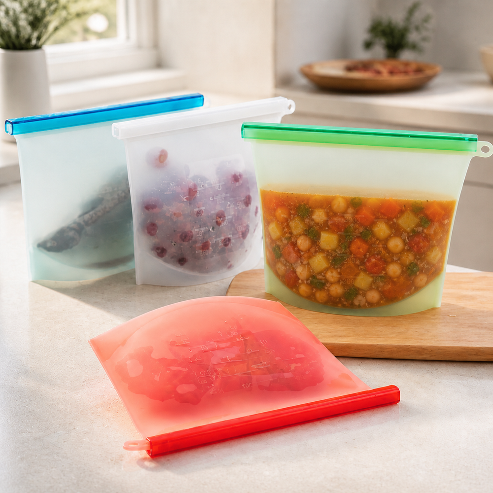 Tu comida fresca el doble de tiempo, sin plástico de un solo uso